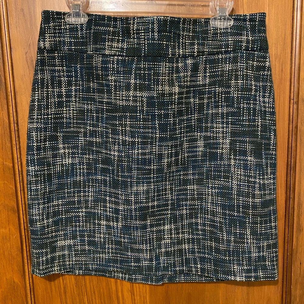 The Limited skirt sz 12 blue/green/white